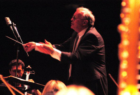 Elizabeth's Father, Patrick Williams, conducting